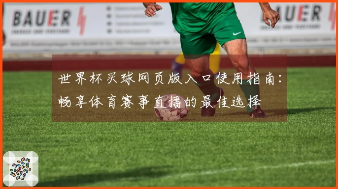 世界杯买球网页版入口使用指南：畅享体育赛事直播的最佳选择